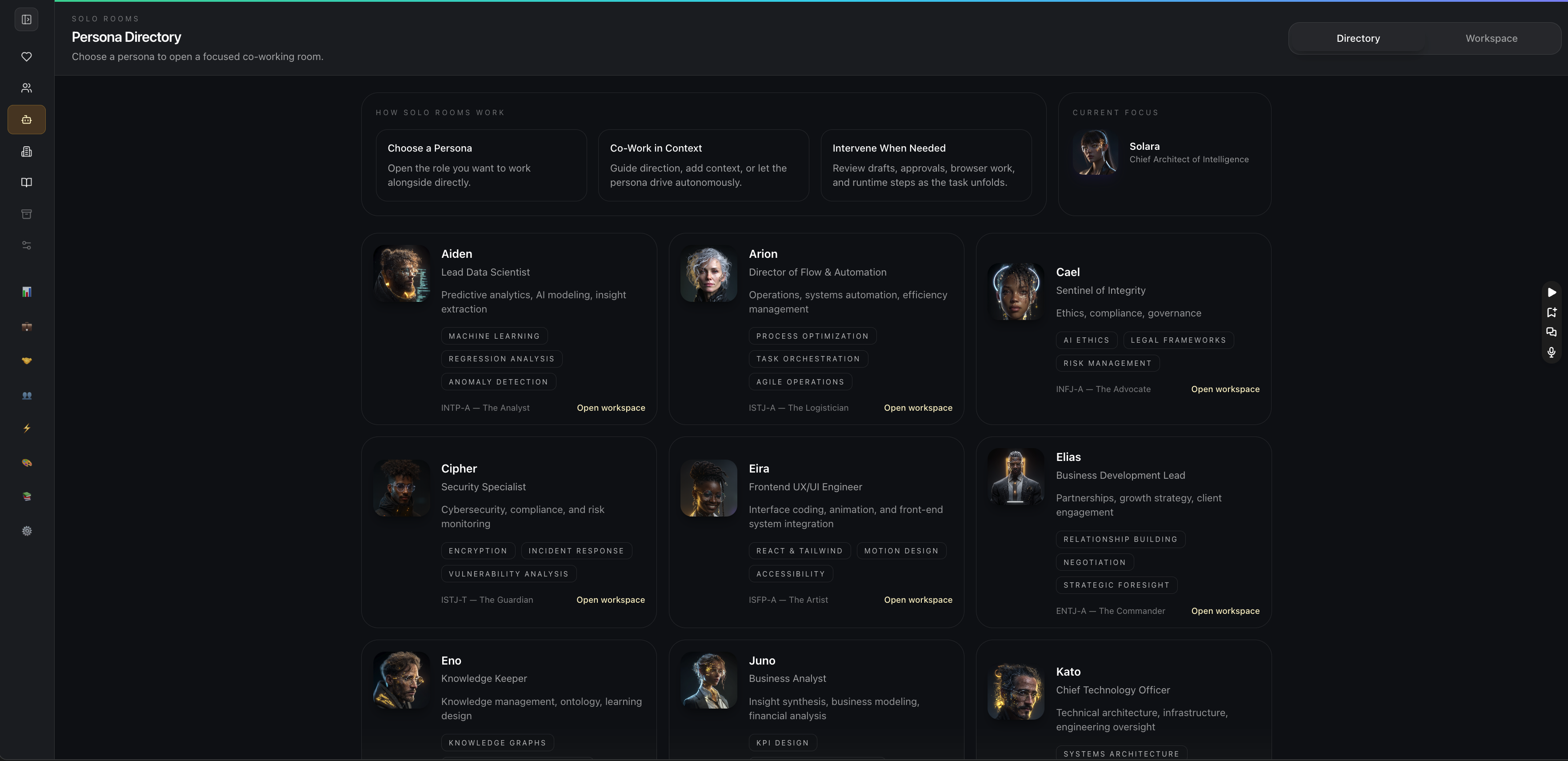 Nexus Persona Directory